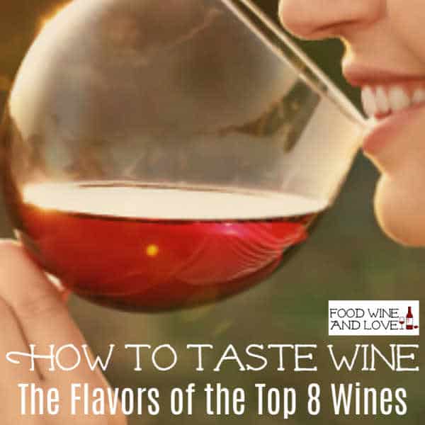 The Flavors of the Top 8 Wines