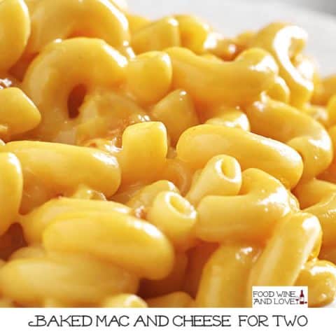 Baked Mac and Cheese for Two