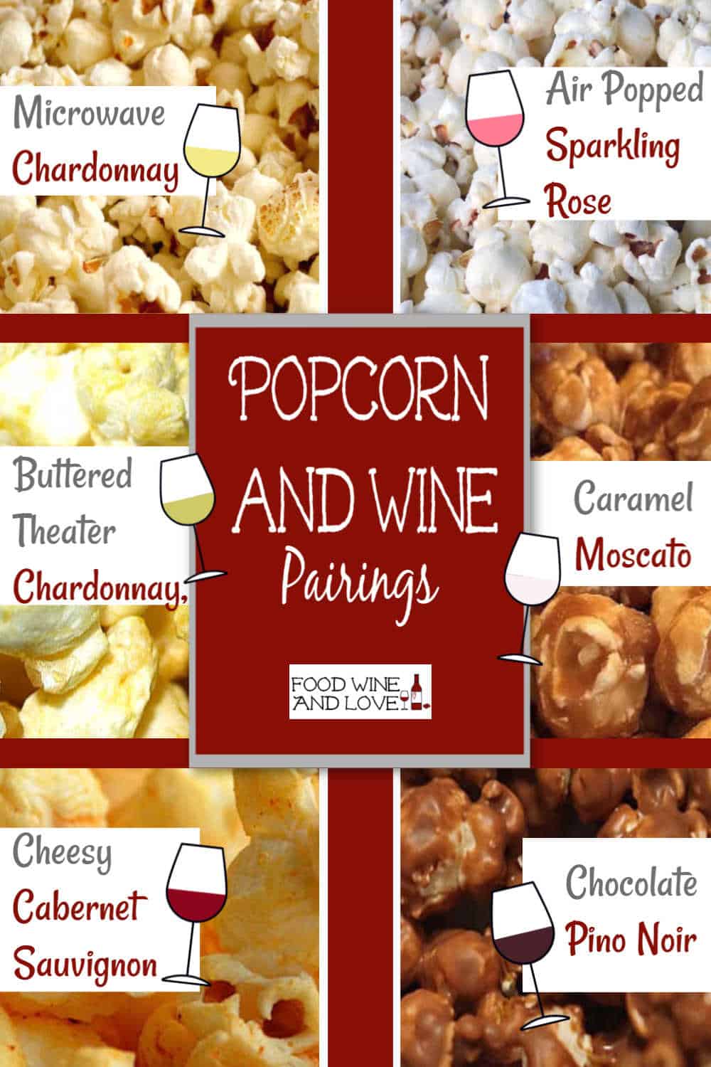 Popcorn and Wine Pairings