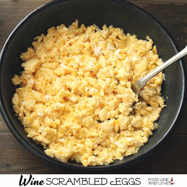 Wine Scrambled Eggs