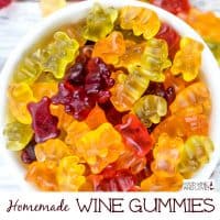 Homemade Wine Gummies