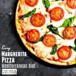 Mediterranean Diet Margherita Pizza Recipe