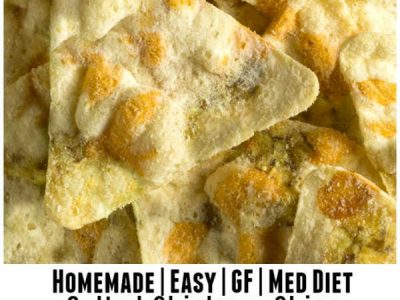 Easy Salted Chickpea Chips