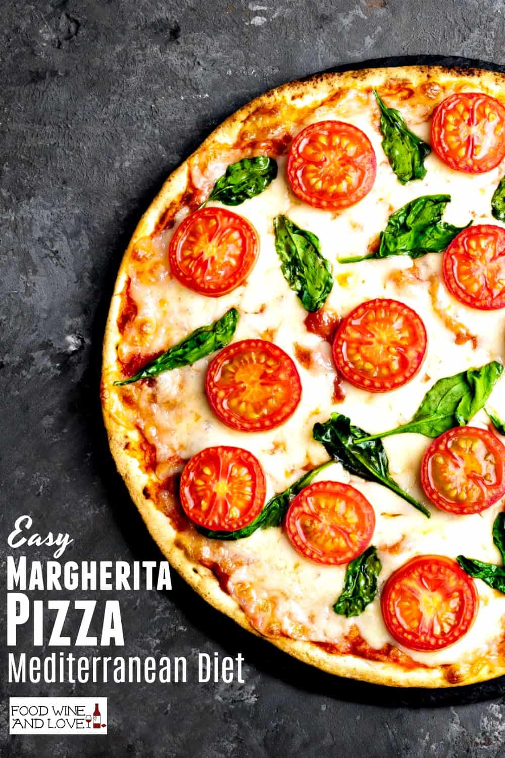 Mediterranean Diet Margherita Pizza Recipe