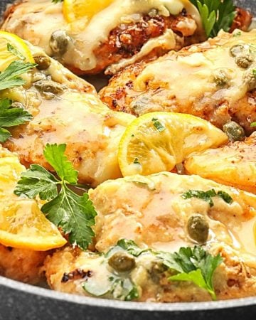 Mediterranean Style Chicken Piccata