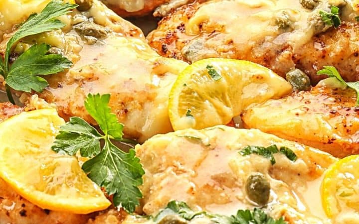 Mediterranean Style Chicken Piccata