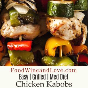 Easy Mediterranean Chicken Kabobs