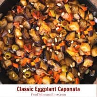 Classic Eggplant Caponata