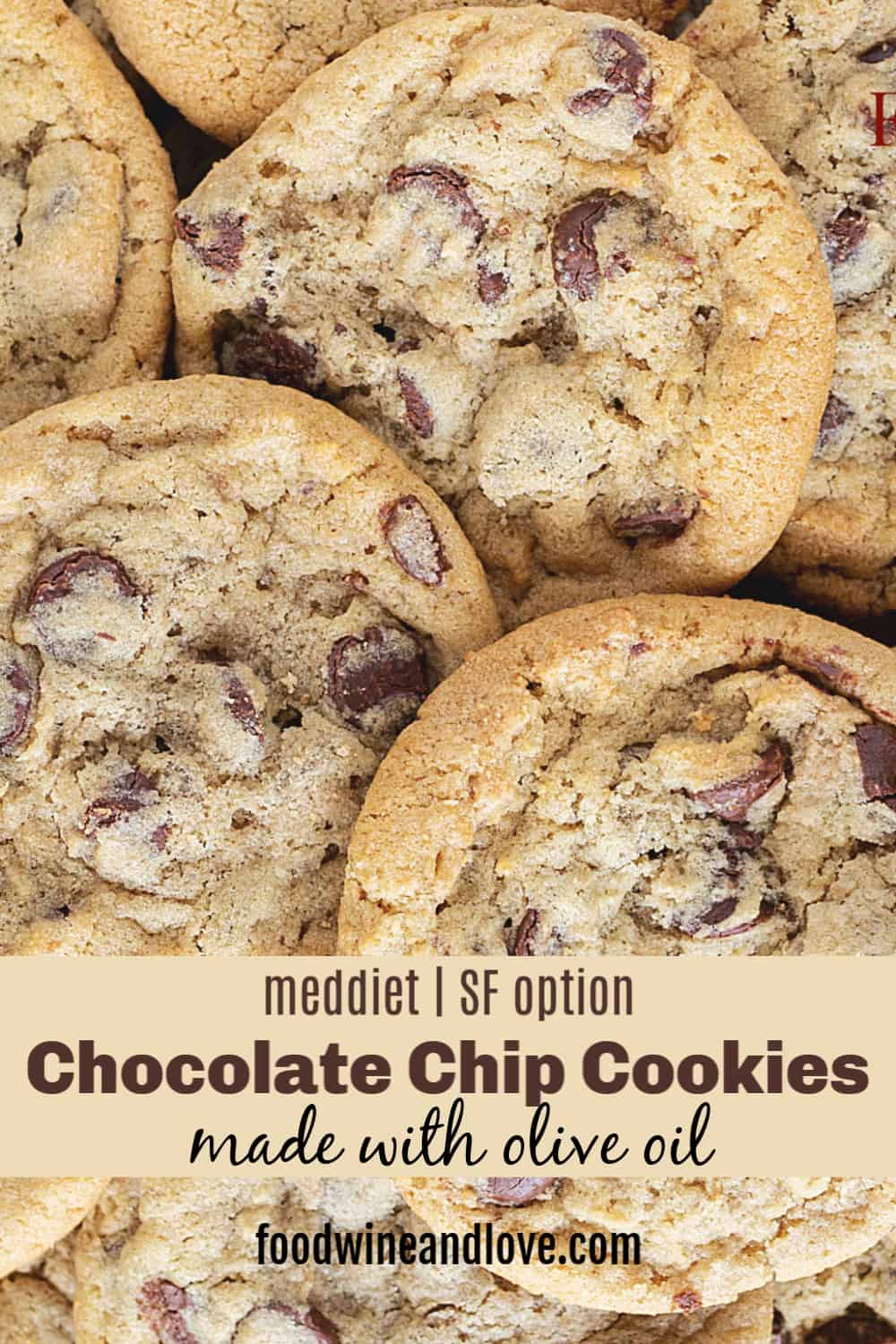 Chocolate Chip Cookies Made With Olive Oil