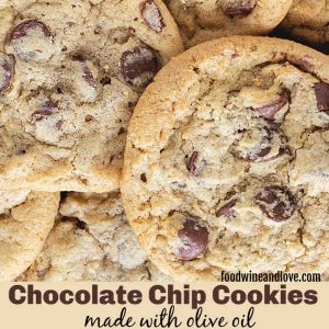 Chocolate Chip Cookies Made With Olive Oil
