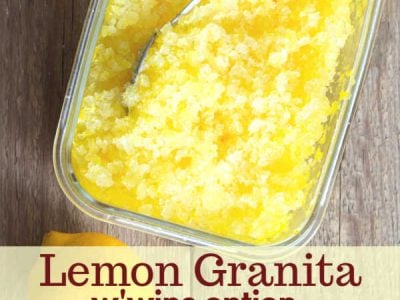 Lemon Granita