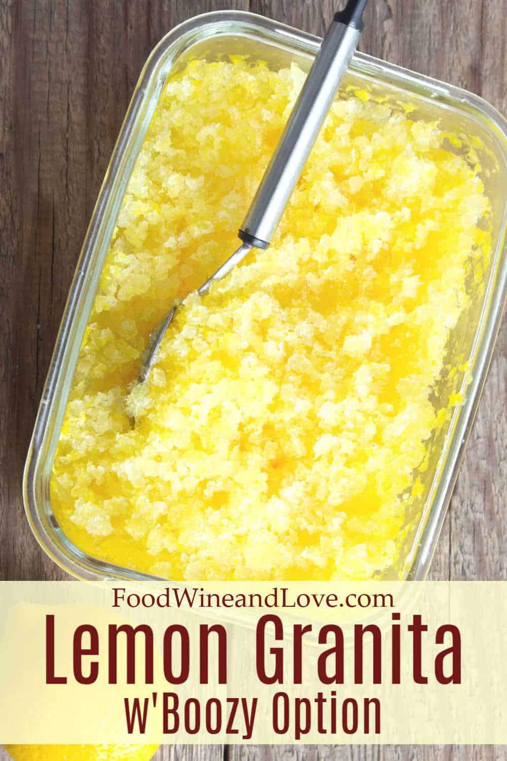 Lemon Granita