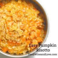 Easy Pumpkin Risotto