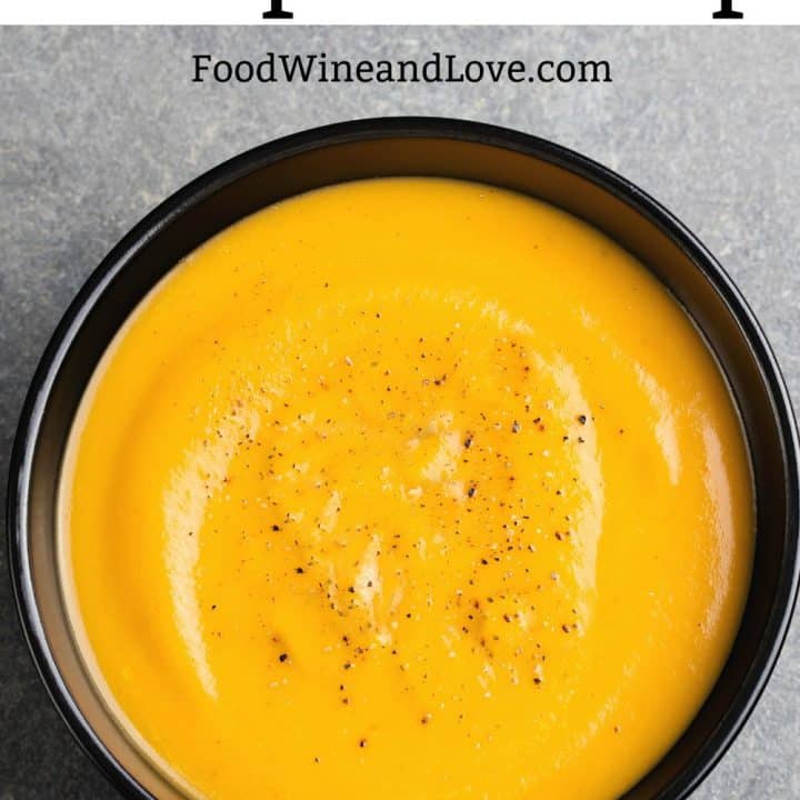 Blender Pumpkin Soup Food Wine and Love