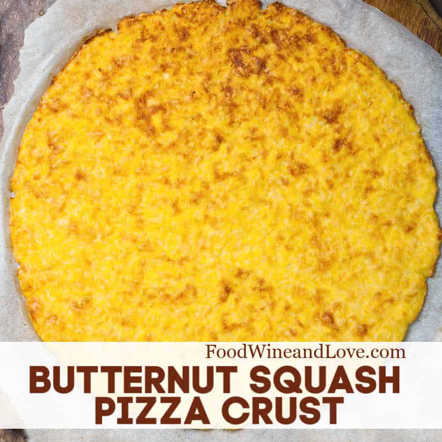 Gluten Free Butternut Squash Pizza Crust