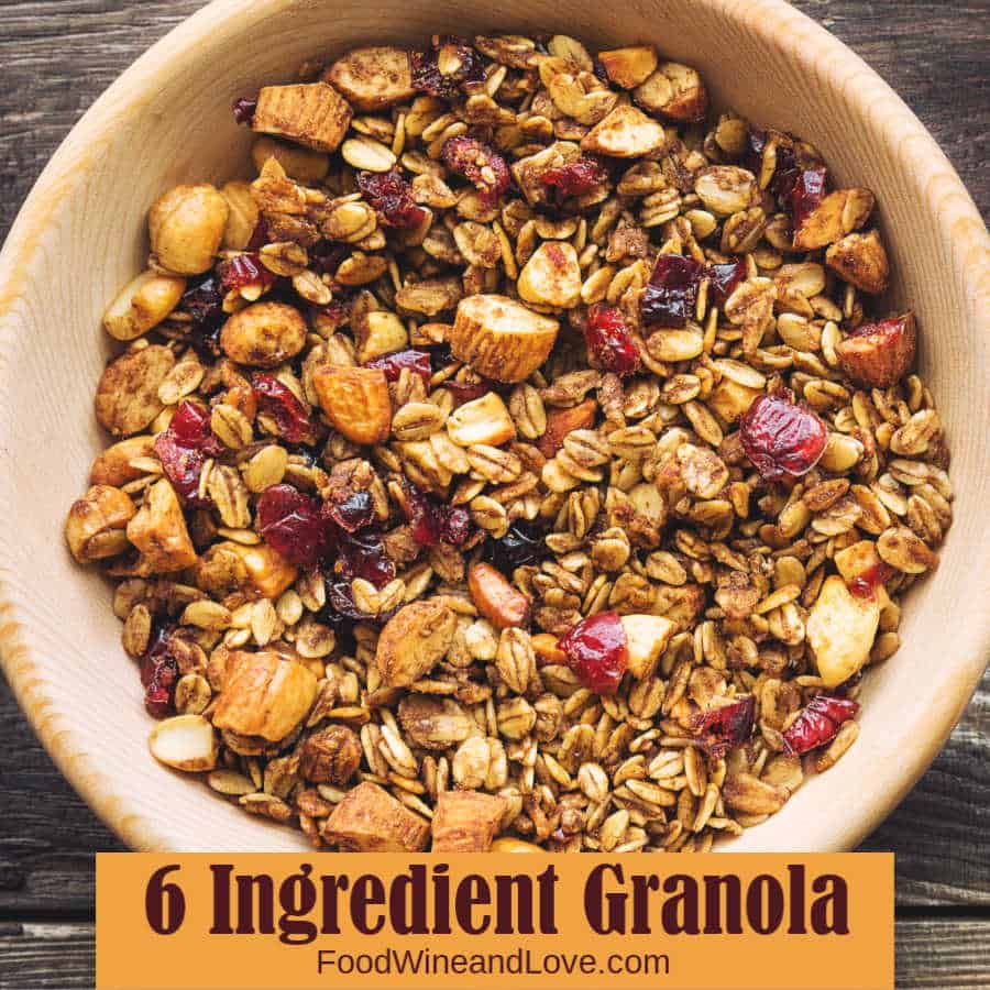 6 Ingredient Granola