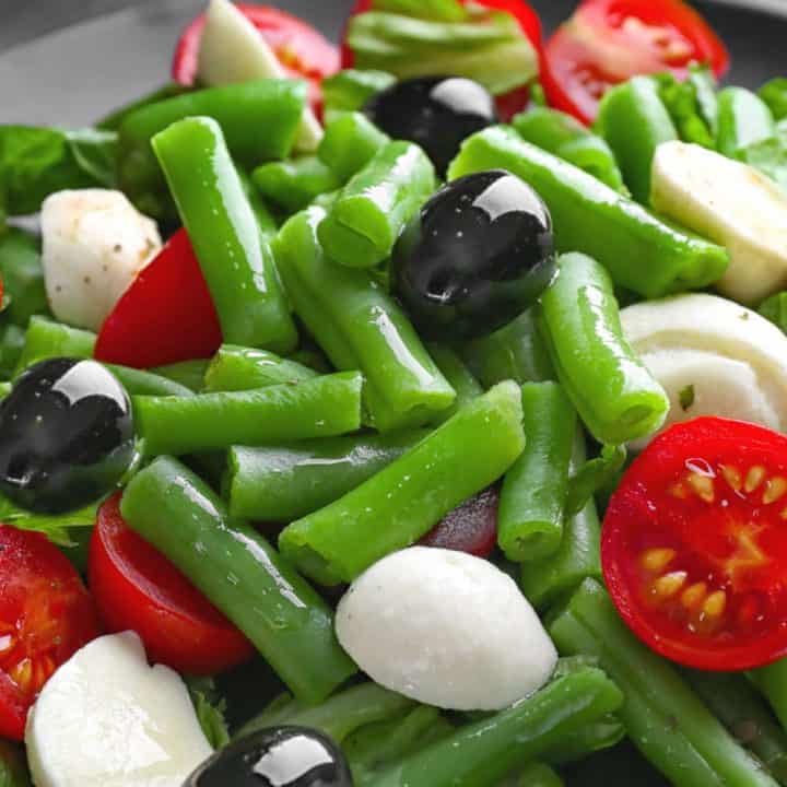Mediterranean Style Green Bean Salad Food Wine and Love