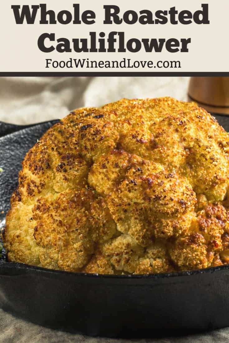 Simple Whole Roasted Cauliflower