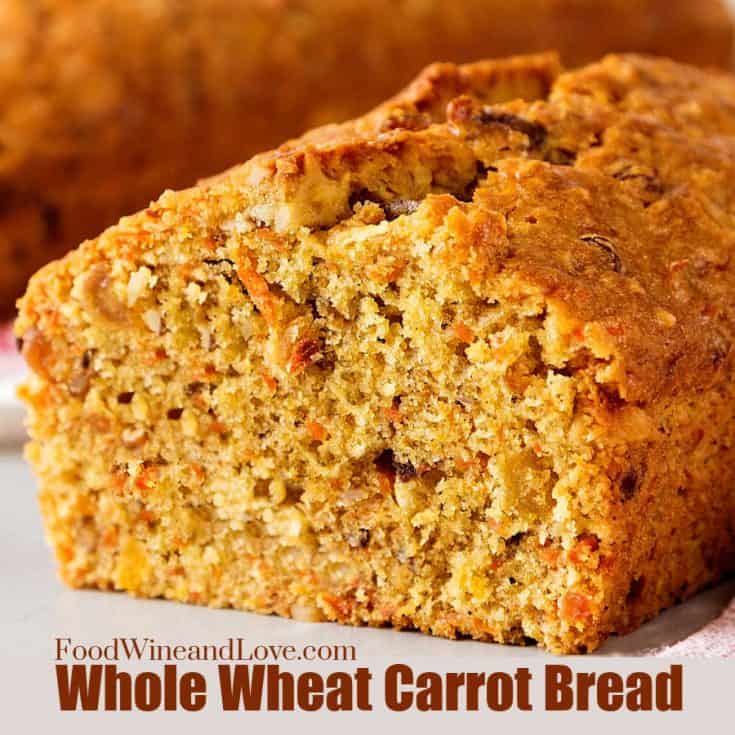 Whole Wheat Carrot Bread