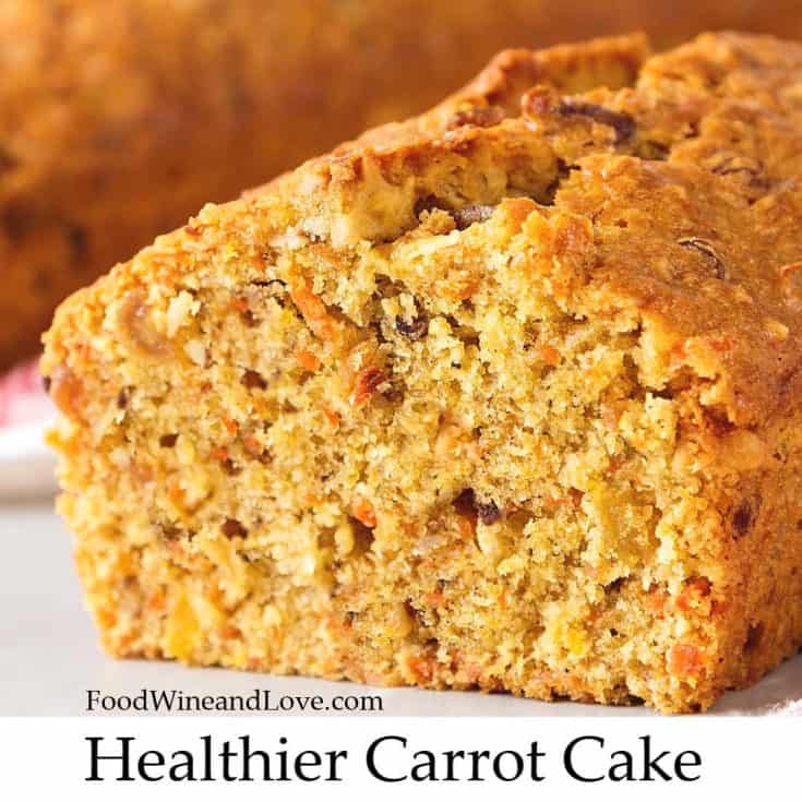 Mediterranean Diet Friendly Carrot Cake