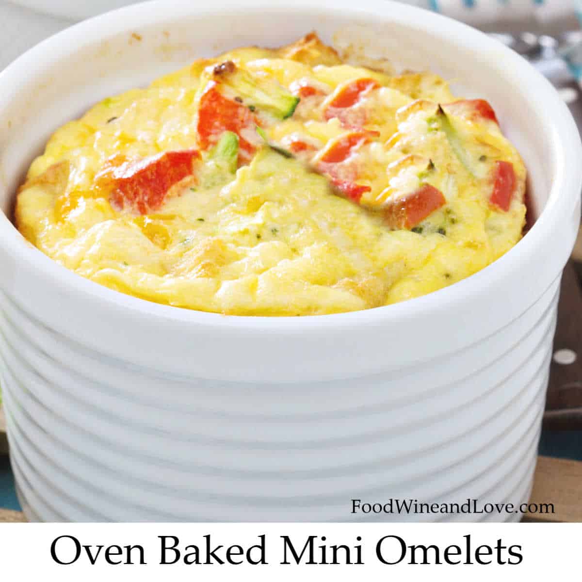 Mediterranean Diet Mini Omelets