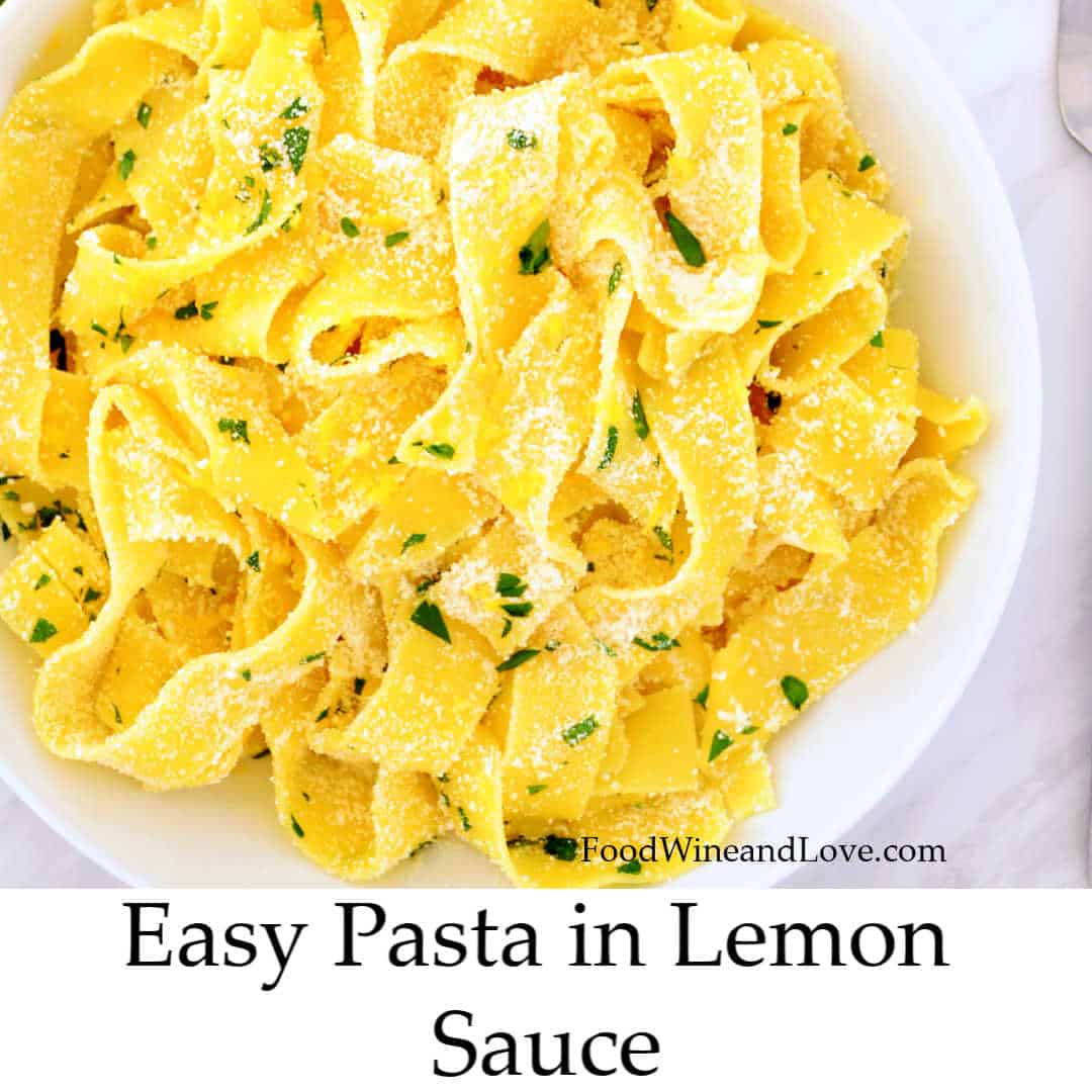 Easy Pasta in Lemon Sauce
