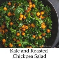 Kale and Roasted Chickpea Salad