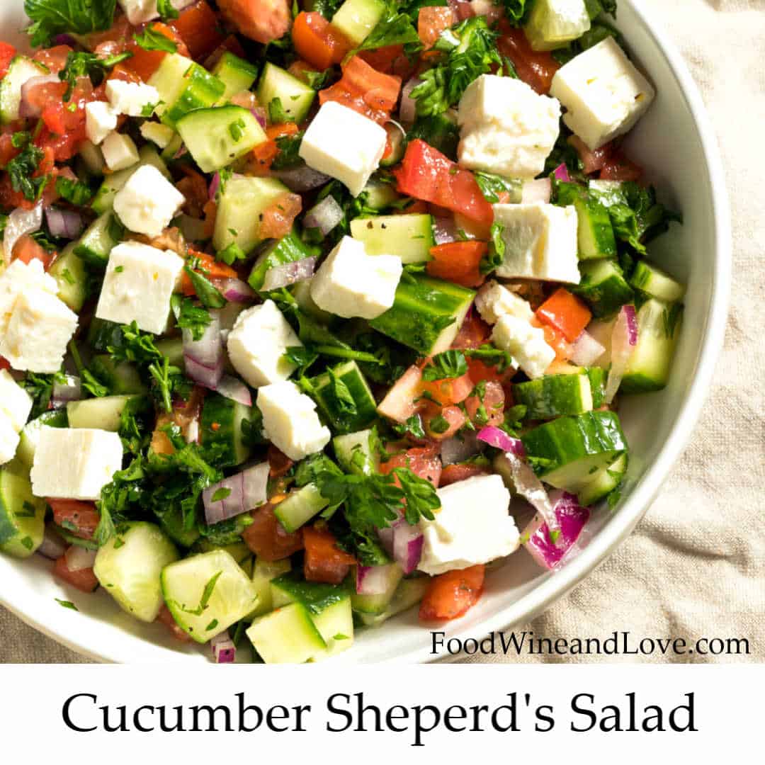 Simple and Delicious Shepherds Salad 