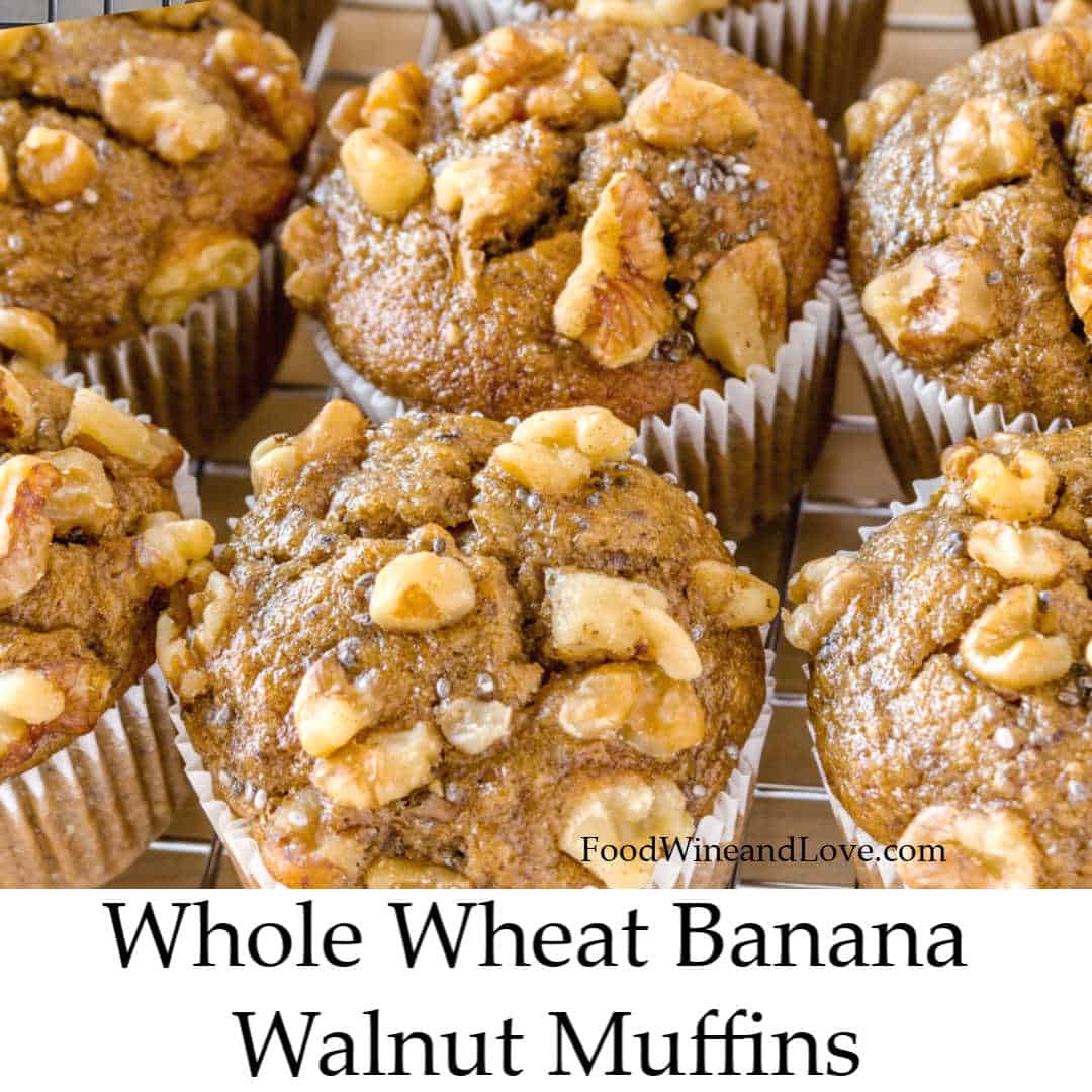 Whole Wheat Banana Muffins