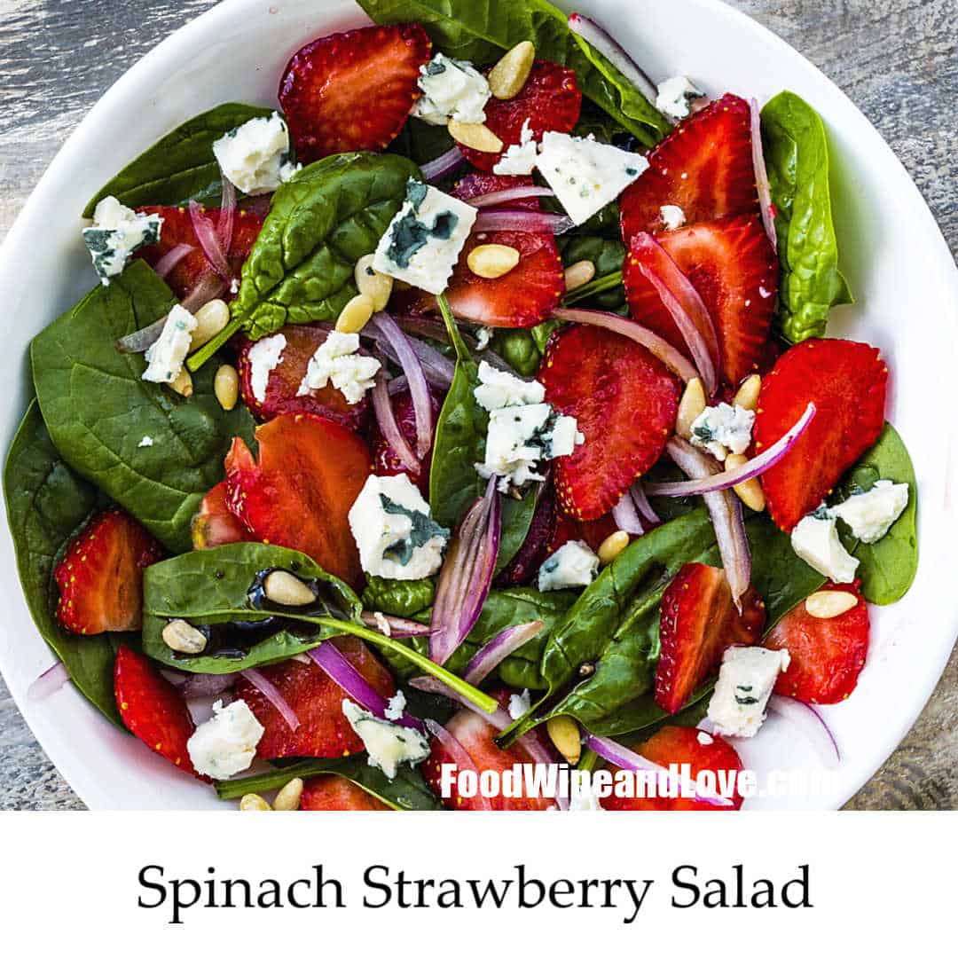 Amazing Spinach and Strawberry Salad
