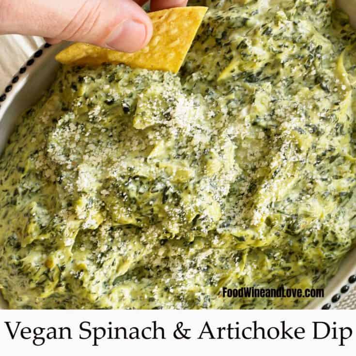Vegan Spinach Artichoke Dip