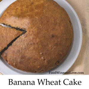Banana Wheat Flour Cake