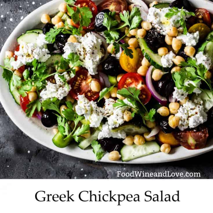 Greek Chickpea Salad