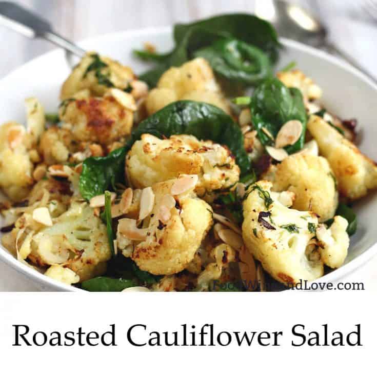 Roasted Cauliflower Salad
