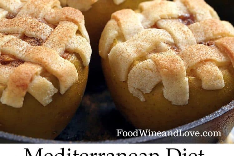 Mediterranean Diet Baked Apple Pies