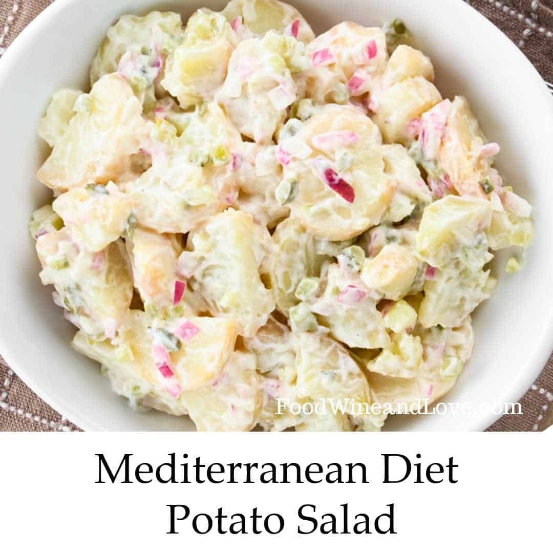 Mediterranean Diet Potato Salad