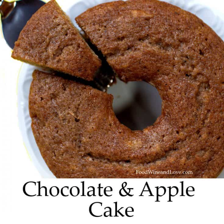 Mediterranean Diet Chocolate Apple Cake
