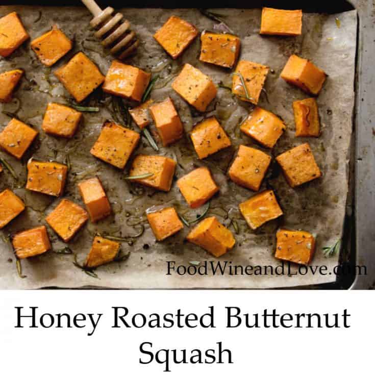Mediterranean Diet Honey Roasted Butternut Squash