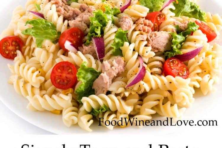 Simple Tuna and Pasta Salad