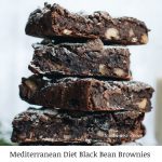 Mediterranean Diet Black Bean Brownies
