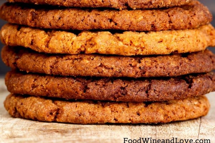 Whole Wheat Oatmeal Cookies