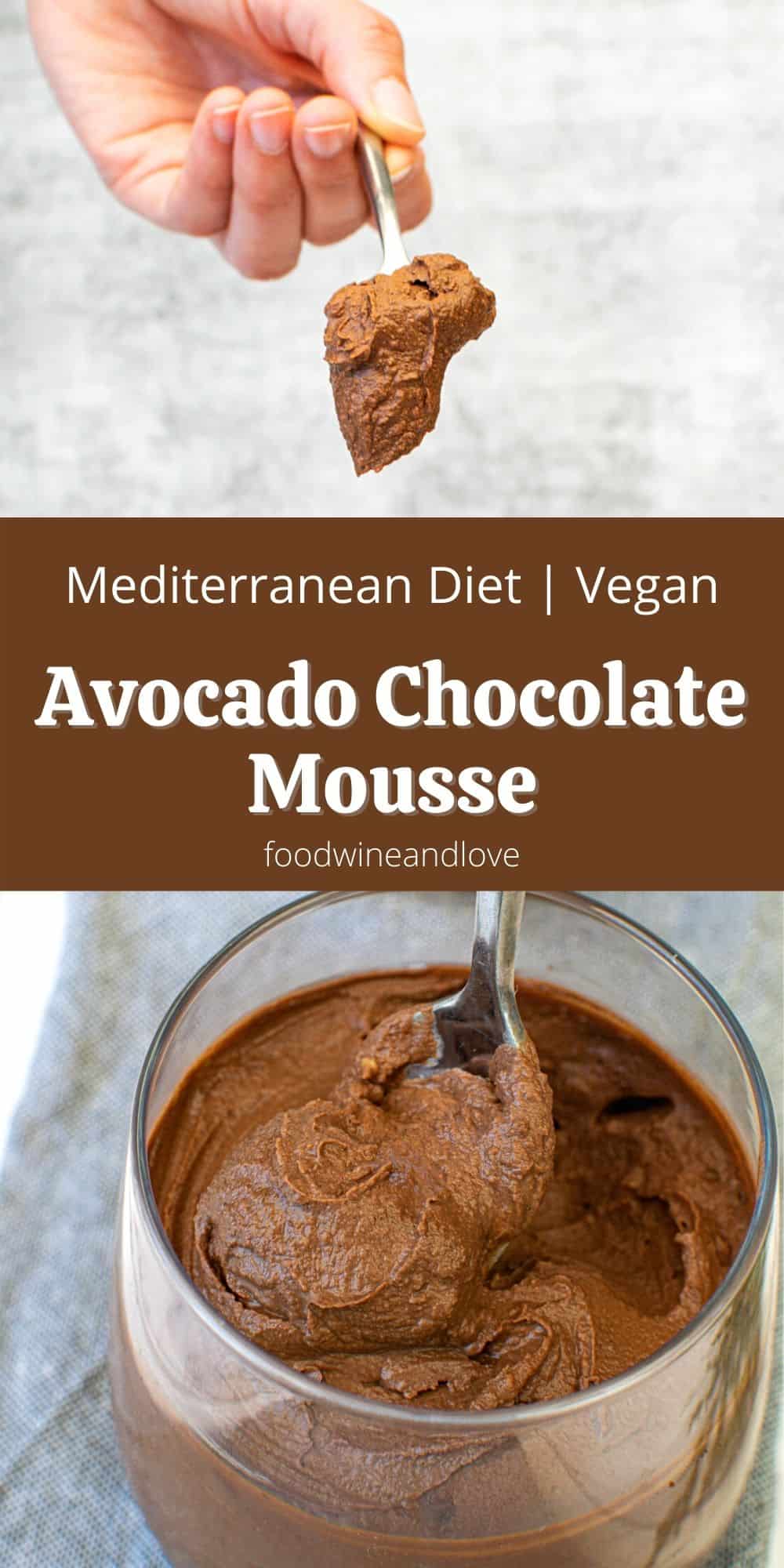 Easy Avocado Chocolate Mousse