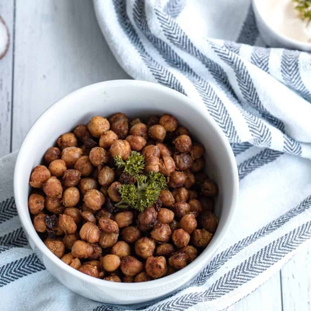 Crispy Chili Lime Chickpeas Food Wine and Love
