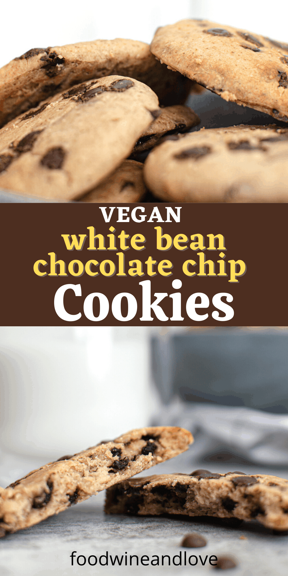 White Bean Chocolate Chip Cookies