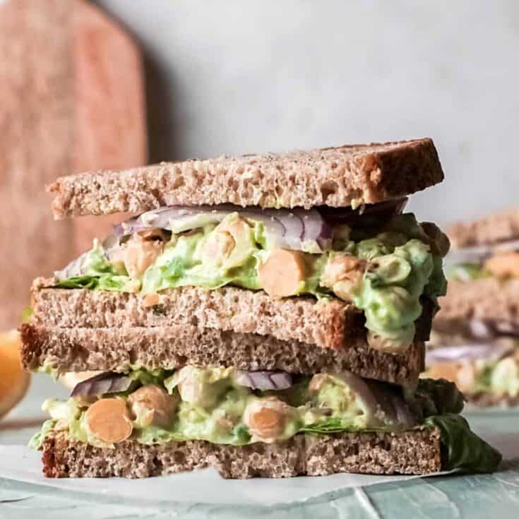 Easy Chickpea Salad Sandwich