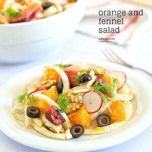 Mediterranean Diet Orange and Fennel Salad