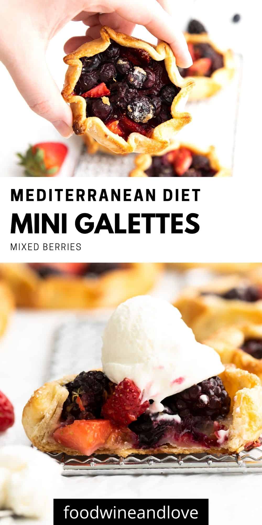 mixed berry galette recipe