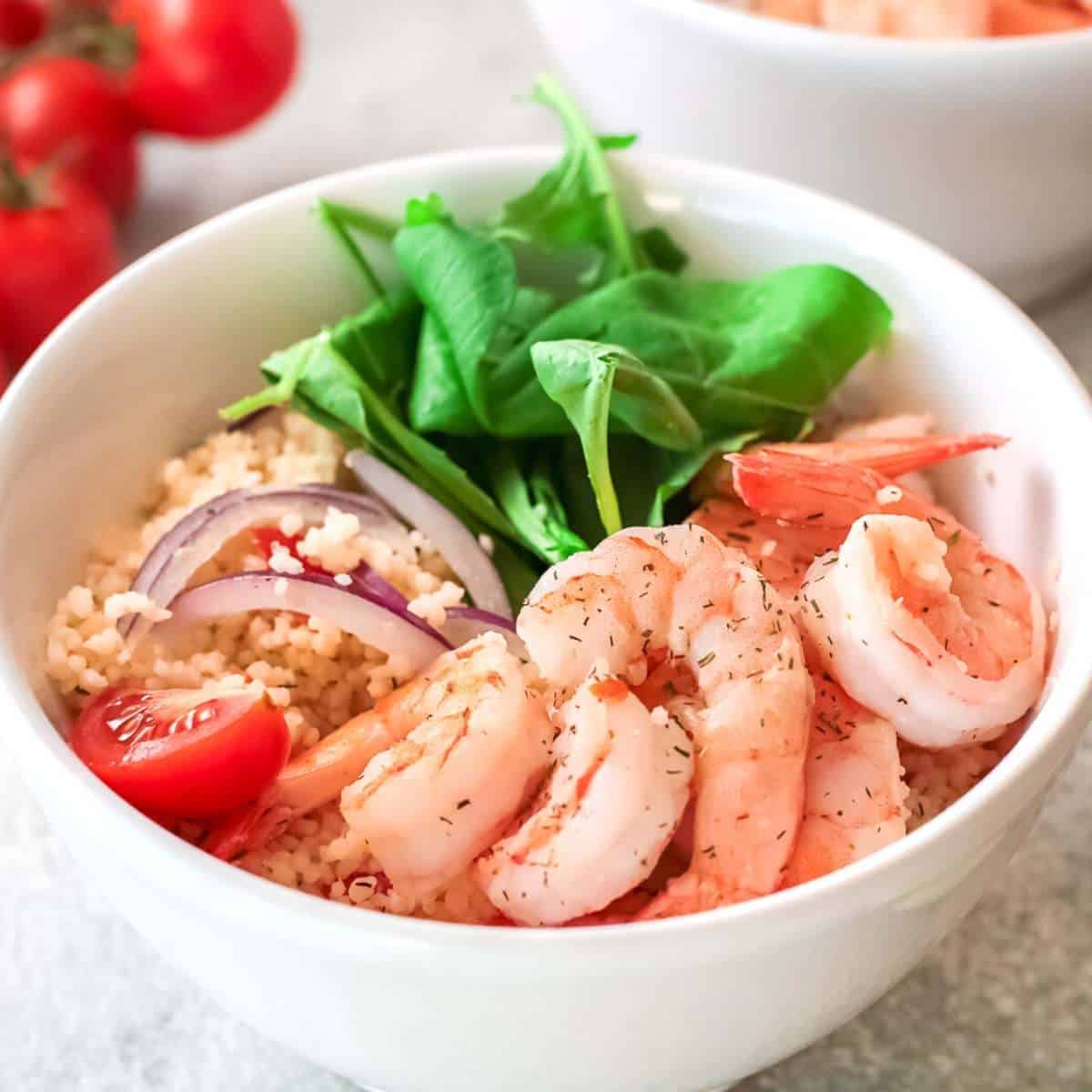 Easy Shrimp Couscous Salad
