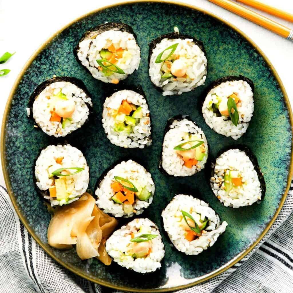 How to Make Vegan Sushi - Food Wine and Love