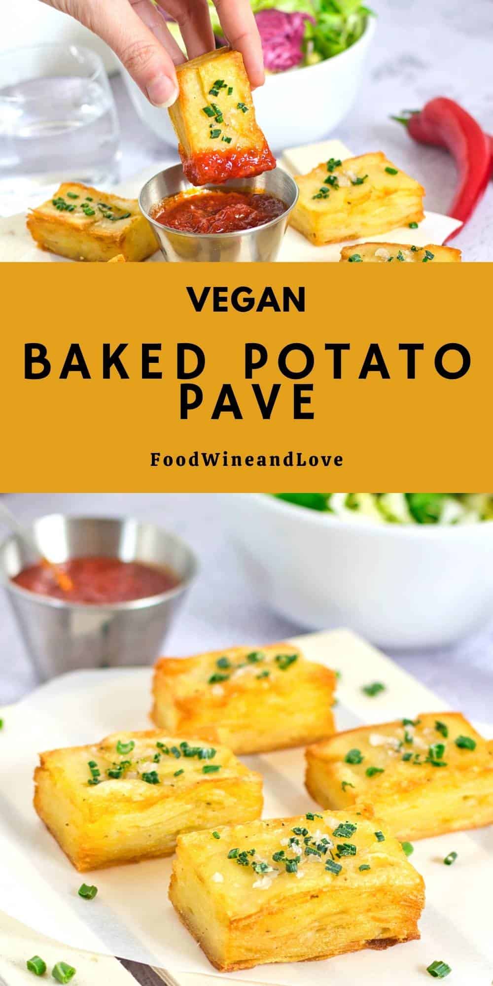 Vegan Baked Potato Pave